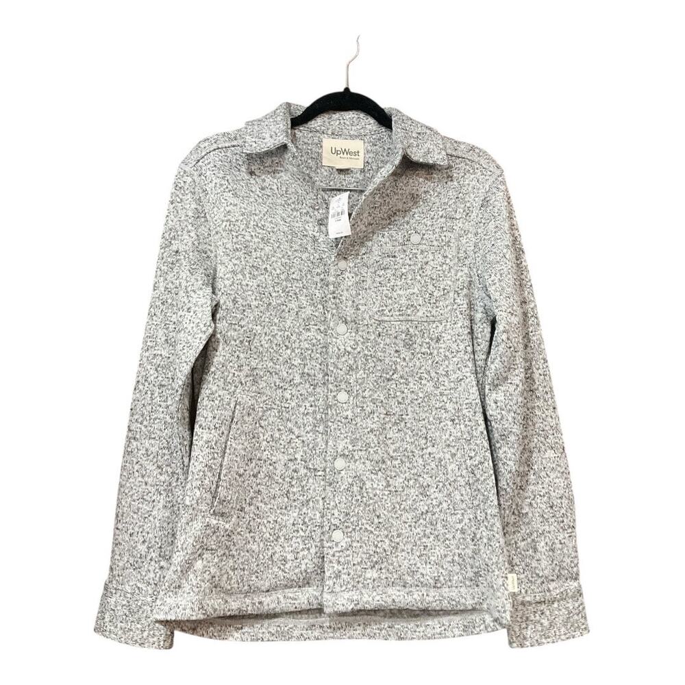 Upwest Sweatshirt Jacket Grey XS NWT Women
